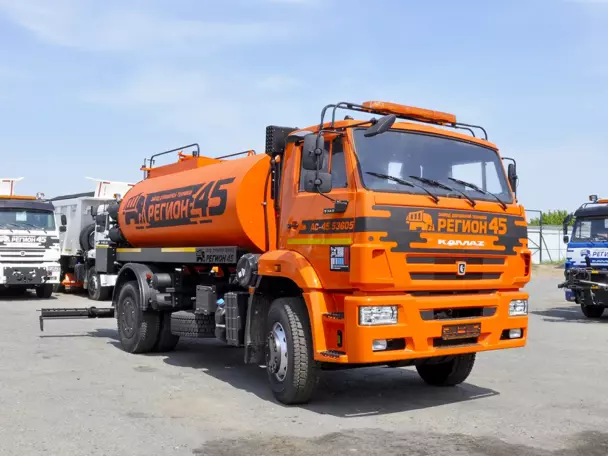 Купить Автогудронатор на шасси КамАЗ AС-53605 цена «Регион 45»