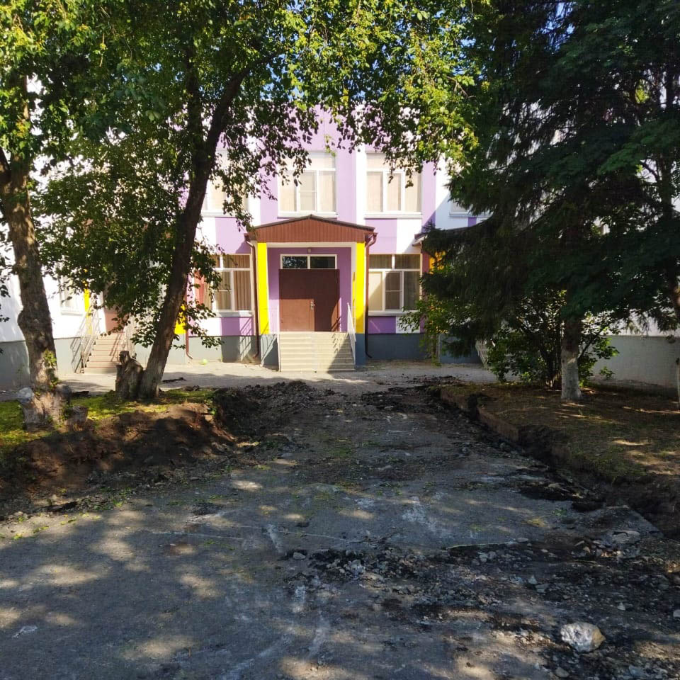 Благоустройство детского сада «Алиса»