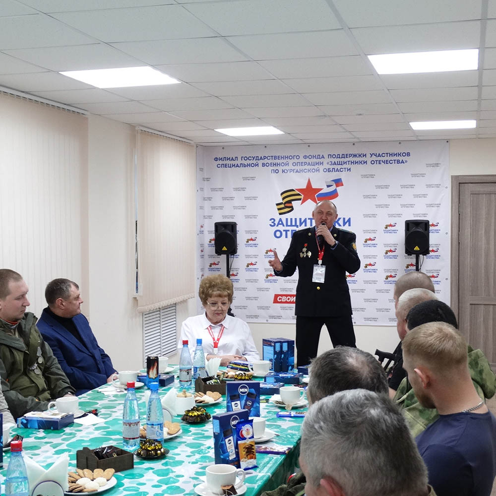 Поздравили бойцов с 23 февраля