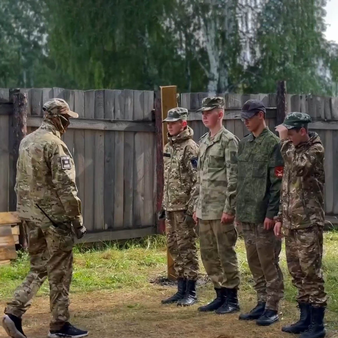 Военно-спортивный палаточный лагерь для детей и подростков открылся в Куртамышском районе