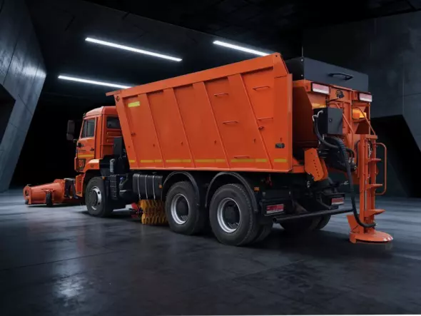 Купить КДМ на базе самосвала КамАЗ Р-45.20 цена «Регион 45»