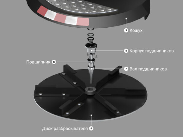 Купить Запчасти для установки разбрасывателя цена «Регион 45»