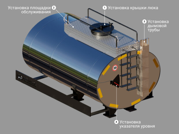 Купить Запчасти для цистерны в сборе цена «Регион 45»