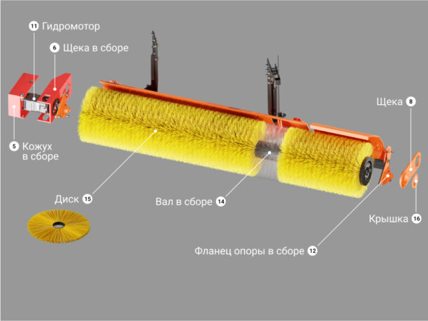 Купить Запчасти для средней щетки ГАЗ NEXT цена «Регион 45»
