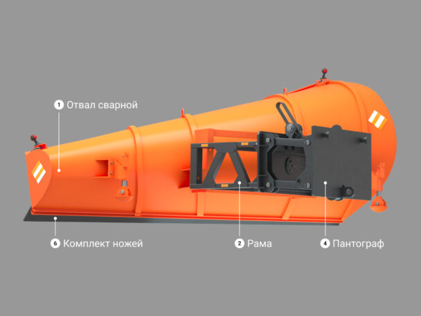 Купить Запчасти для скоростного отвала цена «Регион 45»