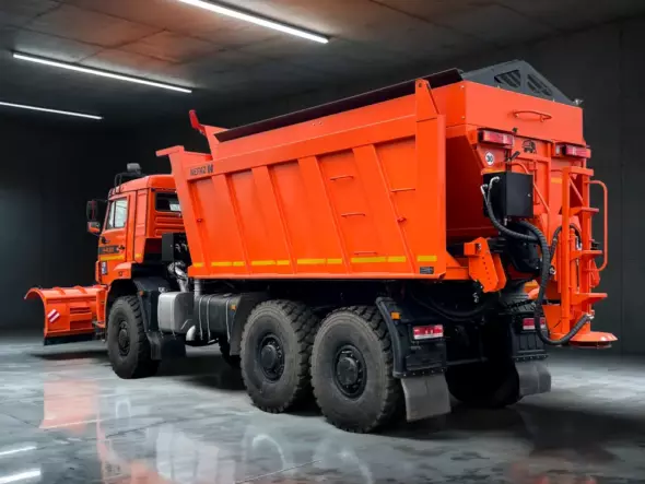 Купить КДМ Р-45.222 на базе самосвала КамАЗ цена «Регион 45»